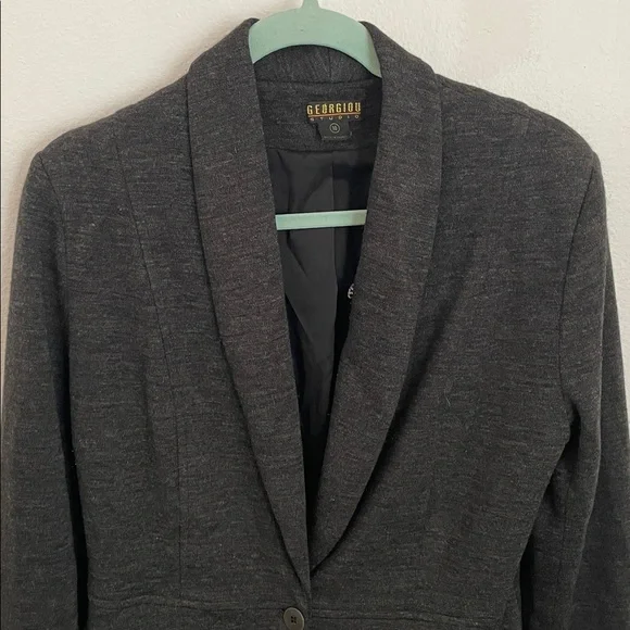 Georgiou Studio Vintage Wool Coat - Picture 3 of 5